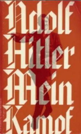 Book cover of Adolf Hitler's <em>Mein Kampf</em>