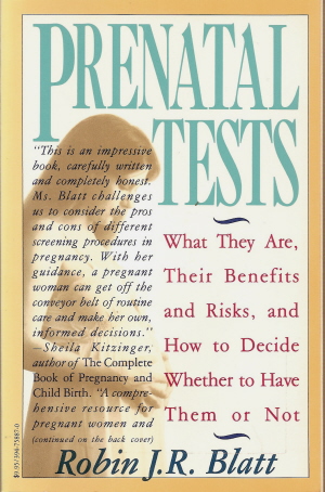 Book cover of Robin J. R. Blatt's <em>Prenatal Tests</em>